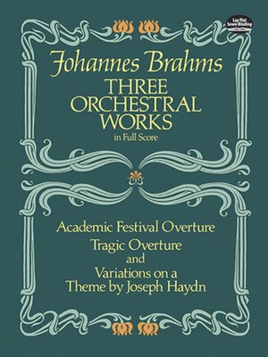 cover image of Three Orchestral Works in Full Score